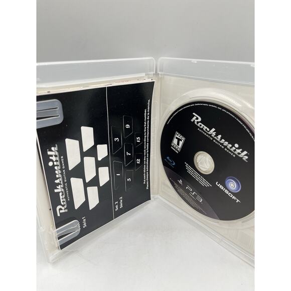 Rocksmith Sony PlayStation 3 Ubisoft 2011 Rated T with Manual No Cable - Picture 3 of 7